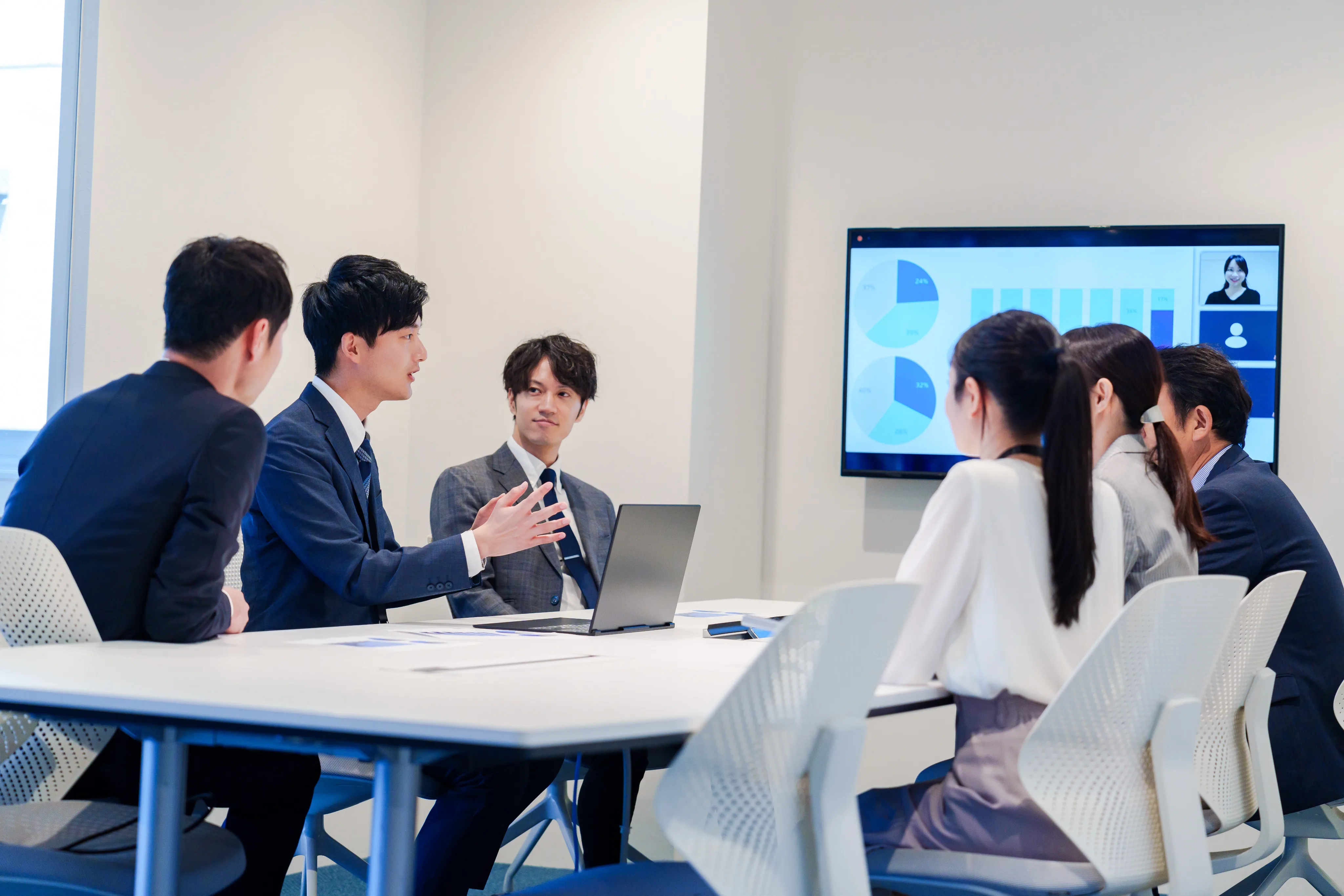 法人向け打ち合わせのイメージ